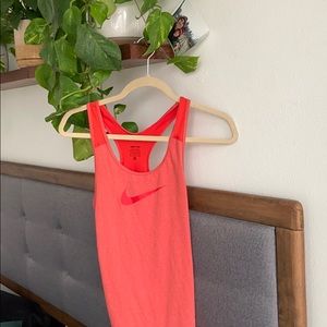 Nike Pro bright orange top!